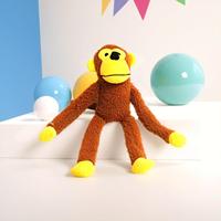 Jouet interactif pour chien en forme de singe, couineur, à mâcher, pour l'entraînement et le nettoyage des dents, pour le jeu autonome, vente en gros usine