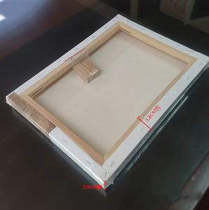Nguồn Cung cấp nghệ thuật kích thước tùy chỉnh A1 A2 A3 A4 Gỗ thông 380 bông vải Trống kéo dài vải nghệ sĩ vải bảng cho bức tranh - Product Image 3