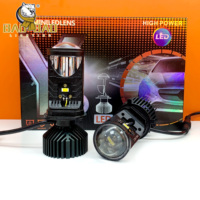 BB1226 Lente Mini Bi-LED H4 de Alta Potencia con Luz Alta y Baja, 2.5 3.0 pulgadas, Bombilla Proyectora Y6 T9, Luz Antiniebla y Faro LED para Coche y Moto