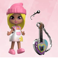 Nouvelle mode : Figurines de dessin animé en boîte mystère, poupées pour filles, mini-poupée noire en plastique ABS