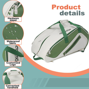 Best-selling 50L <b>Waterproof</b> High-capacity <b>Backpack</b> for Pickleball Tennis Badminton Racket Bags for Club Use and Outdoor Sports - Product Image 3