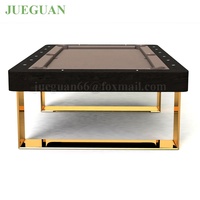Mesa de Billar Americana de Madera Estilo Guangzhou de 7 pies con Troneras de Cuero