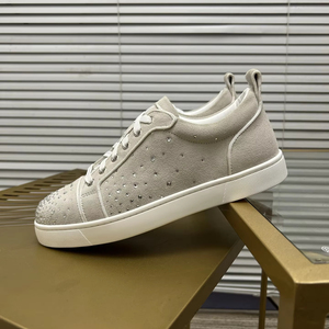 Luxurious men's and women's designer brand sports walking <b>shoes</b> with anti-slip genuine leather and cushioning technology - Product Image 1