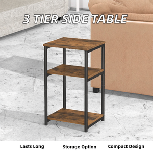 <span class=keywords><strong>Tavolino</strong></span> Quadrato per Uso Domestico, Stile Semplice, per Soggiorno, Camera da Letto, <span class=keywords><strong>Tavolino</strong></span> Laterale Accanto al <span class=keywords><strong>Divano</strong></span> - Product Image 3