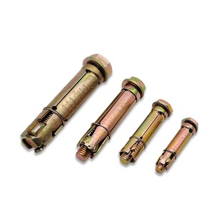 M6 M8 M10 bu lông và đai ốc 3pcs 4pcs sửa chữa Neo Bolt/rawl Bolt Vàng Carbon thép miễn phí tiêu chuẩn kẽm tấm DIN 12mm Neo thả trong - Product Image 3