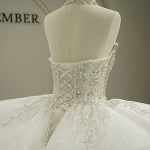 Vestido de Novia Elegante con Cuentas y Bordado de Encaje de Alta Calidad Gt26035, Gran Venta, Estilo Hada, Jancember - Product Image 5