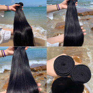 Paquetes de cabello humano peruano virgen/vendedores, cabello virgen peruano de grado 10a sin procesar, cabello humano peruano Dubai - Product Image 2