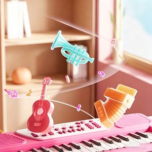 Teclado Electrónico Multifuncional de 37 Teclas al por Mayor, Juguete de Piano Musical con Micrófono para Niños - Product Image 4