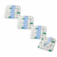 Patch auto-adhésif transparent en film PU mince pour points d'acupuncture, imperméable et vierge, pour application sur le nombril