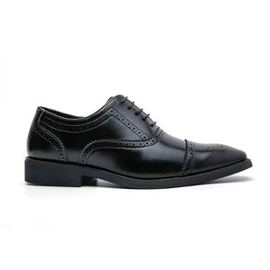 Zapatos Oxford de Hombre de Alta Calidad, Estilo Británico, Sin Cordones, Impermeables, Antideslizantes, con Forro de Cuero Genuino Evergreen, para Oficina, Negocios Formales - Product Image 4
