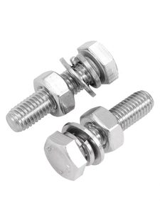 Boulons hexagonaux externes en acier inoxydable 316 A2-70 <span class=keywords><strong>à</strong></span> filetage complet pour fixation. Les matériaux peuvent <span class=keywords><strong>être</strong></span> sélectionnés <span class=keywords><strong>à</strong></span> votre propre discrétion. - Product Image 2