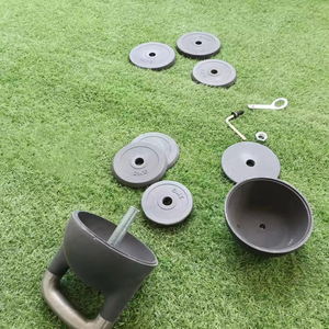 Kettlebells de compétition réglables en acier moulé à double verrouillage de <span class=keywords><strong>32</strong></span> <span class=keywords><strong>kg</strong></span>, approvisionnement direct usine, pour entraînement physique et équipement de fitness - Product Image 1