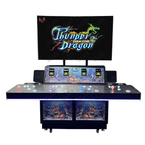 Máquina de Juego de Pesca Thunder <span class=keywords><strong>Dragon</strong></span> 2, Operada con Monedas, para 4 Jugadores, 26 Juegos en 1, Versión en Inglés, Gabinete Metálico - Product Image 1