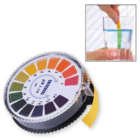 Bandelettes de test pH 1-14 en rouleau de 5 m, papier indicateur universel acide-alcalin pour l'eau, le sol, l'urine et la salive