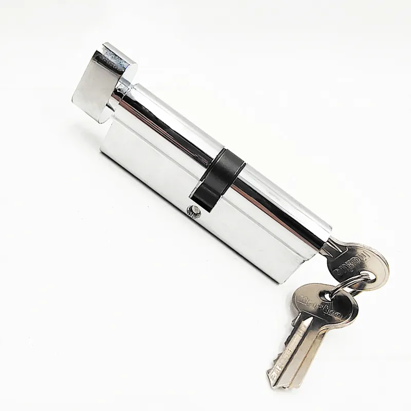 Made In China 90 100mm long size single oepn zinc alloy cylinder Lock With Knob Cylinder