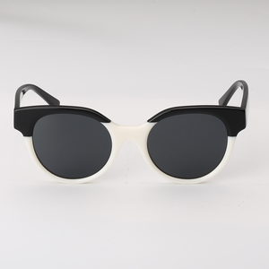 Nueva Llegada SA0258 Gafas de Sol Redondas Unisex de Acetato con Montura Completa, Protección UV400, para Adultos, OEM, Disponibles, Alta Calidad - Product Image 3