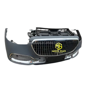 El parachoques trasero aplicable a los modelos <span class=keywords><strong>Mercedes</strong></span>-<span class=keywords><strong>Benz</strong></span> S680 y S480, incluyendo la parrilla, el radiador, las luces antiniebla, el radar y el parachoques. - Product Image 1