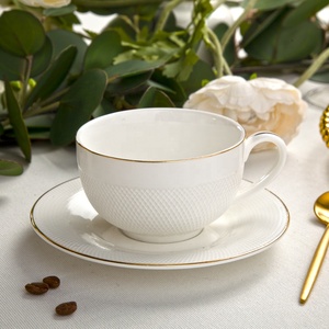 90ML 140ML Antico di Ceramica Tazze di Caffè E Piattini