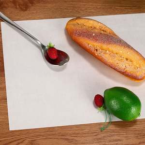 40*30cm NonStick Precut Unbleached Parchment Baking Paper Sheets for Grilling Air Fryer Steaming Cooking Oven Bre Liners 200pcs - Product Image 5