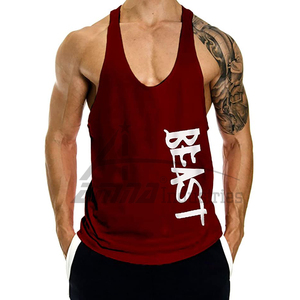 Factory Price <b>Men</b> Fitness <b>Vest</b> / Hot Sale <b>Gym</b> Fitness <b>Vest</b> - Product Image 1