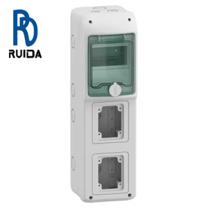 Pour ELECTRIC 13178 Prise de courant et multiprises Kaedra 2 ouvertures avec 1 x 5 modules - Product Image 1