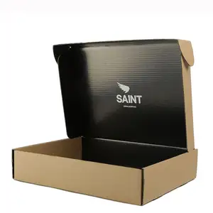 Printed Shipping Carton Logo Cardboard Subscription Custom Design Corrugated Kraft Mailing Packaging Paper Box