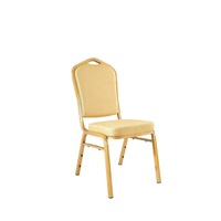 Chaise de banquet à cadre en alliage d'aluminium de tissu de meubles d'hôtel le plus populaire au prix d'usine