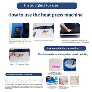 फैक्टरी थोक dtf कपड़े के लिए लेजर कट एज पर आयताकार ताप अंतरण विनाइल कस्टम प्रिंट आयताकार पैटर्न - Product Image 4