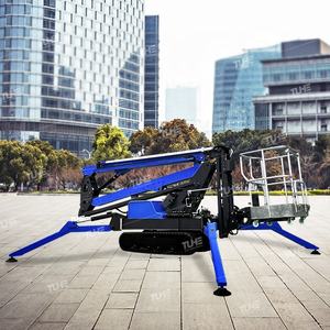 <span class=keywords><strong>Platform</strong></span> kerja Crawler Boom <span class=keywords><strong>Lift</strong></span>, pengangkat <span class=keywords><strong>Aerial</strong></span> hidrolik berjalan sendiri, lengan engkol, garis teleskopik, penanganan Boom <span class=keywords><strong>Lift</strong></span> - Product Image 5