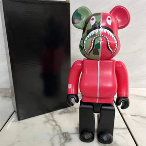 Cao Phiên Bản Bearbrick 400% 28Cm Bạo Động Gấu Trang Trí Di Chuyển Đồ Chơi ABS Hành Động Hình Gấu Hình Đồ Chơi Bearbrick - Product Image 5