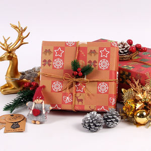 Popular Kraft Paper <b>Christmas</b> Gift Wrapping Paper - Product Image 5