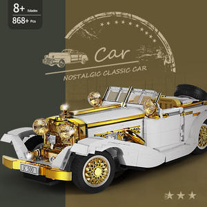 Mould King 10003 952PCS Car Serie K 500 Nostalgic Vintage Car Building Block Model <strong>Technical</strong> Educational Toy Festival Gift - Product Image 4