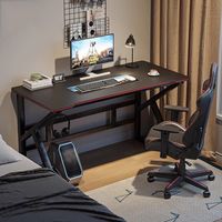 Bureau d'ordinateur de jeu à hauteur réglable pour la maison, la chambre et les appartements locatifs, bureau d'étude dédié, modèle WU, fabriqué en Chine