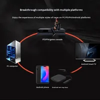 Contrôleur de volant de voiture multifonction sans fil universel 4 en 1 pour jeux P3/p4/pc/android
