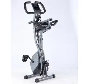 Precio al por mayor de fábrica, bicicleta estática vertical portátil para el hogar, uso físico, x-bike a la venta