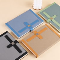 Carnet personnalisable à boucle créative pour professionnels et étudiants – Design contrasté aux couleurs fraîches, impression de logo disponible