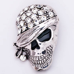 Broche de Moda para Halloween con Calavera de Diamantes de Imitación, Broches, Pins para Solapa, Accesorios de Ropa, Insignia, Joyería Popular, Accesorios Personalizados - Product Image 5