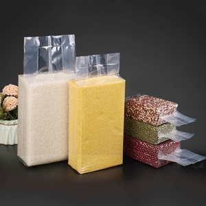 Sacs d'emballage pour riz sous vide, imprimés par gravure personnalisée, résistants à l'humidité, en plastique transparent, pour le stockage du riz, 20-200 microns - Product Image 3