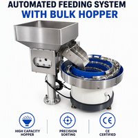 Maßgefertigter Vibrationsförderer mit 30L Großbehälter Automatisches Teilezuführsystem für Hochgeschwindigkeits-Produktionslinien OEM/ODM