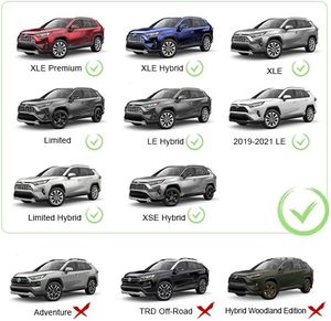 Barres transversales <span class=keywords><strong>de</strong></span> <span class=keywords><strong>toit</strong></span> Toyota <span class=keywords><strong>RAV4</strong></span> <span class=keywords><strong>2019</strong></span>-2025 (Ne convient pas aux modèles 2024 LE/Adventure/TRD Off-Road/Hybrid Woodland Edition). - Product Image 2