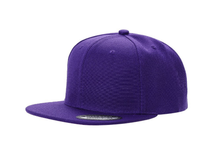 Gorras de Béisbol Hip Hop al por Mayor de Alta Calidad, 6 Paneles, Estructuradas, de Algodón, con Visera Plana, Ajustables, con Cierre a Presión, Logotipo Personalizado Bordado