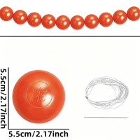 Pendentif en perles pour anniversaire et mariage, guirlande de perles nacrées, ornement suspendu pour la Saint-Valentin et les mariages