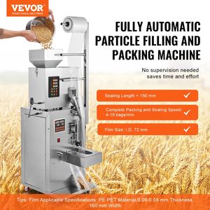Machine de pesage, de remplissage et d'emballage automatique de sachets de poudre multifonctionnelle de 0,002 à 0,22 lb/1 à 100 g pour le thé, les graines, les céréales, la farine - Product Image 2