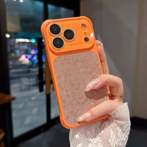 Fashion Glitter Bowknot Air Cushion Shockproof Mobile phone case for iPhone 17 16 15 14 pro max Conversion lens Frame back <b>cover</b> - Product Image 4