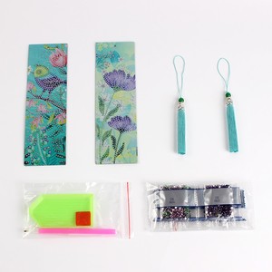 Kerst Diamond Painting Bookmarks Zacht Lederen Boeken Leesbenodigdheden Santa Claus Crystal Diamond Art Bookmarks - Product Image 4