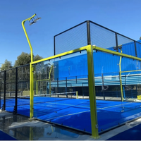 Prix d'usine, fabricant chinois de terrains de padel en acier galvanisé à chaud de qualité supérieure