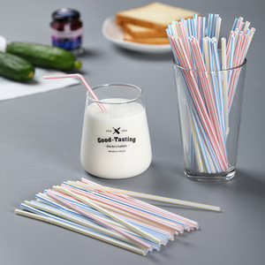 Pailles, pailles doubles/pliables, pailles jetables, pailles en plastique de qualité alimentaire, prix de gros de 1 yuan. - Product Image 3