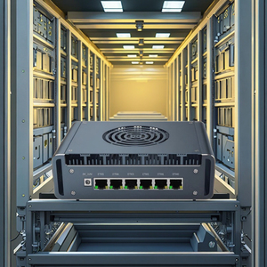 6lan I226 2.5g Mini PC 1265u I7 1265u i5 1235u 1345u Micro tường lửa thiết bị 2xddr5 NVMe Mạng mềm Router AES Ni - Product Image 2