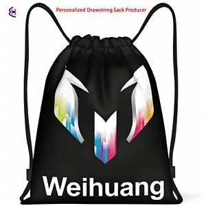 Mochila de Lona Personalizada con Cordón Ajustable, Convertible en Bolso de Hombro Doble, Duradera, Ligera, Unisex, Deportiva, con Forro de Poliéster - Product Image 1