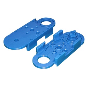 Componente Circular de Aluminio Mecanizado por CNC, Anodizado en Azul - Product Image 5